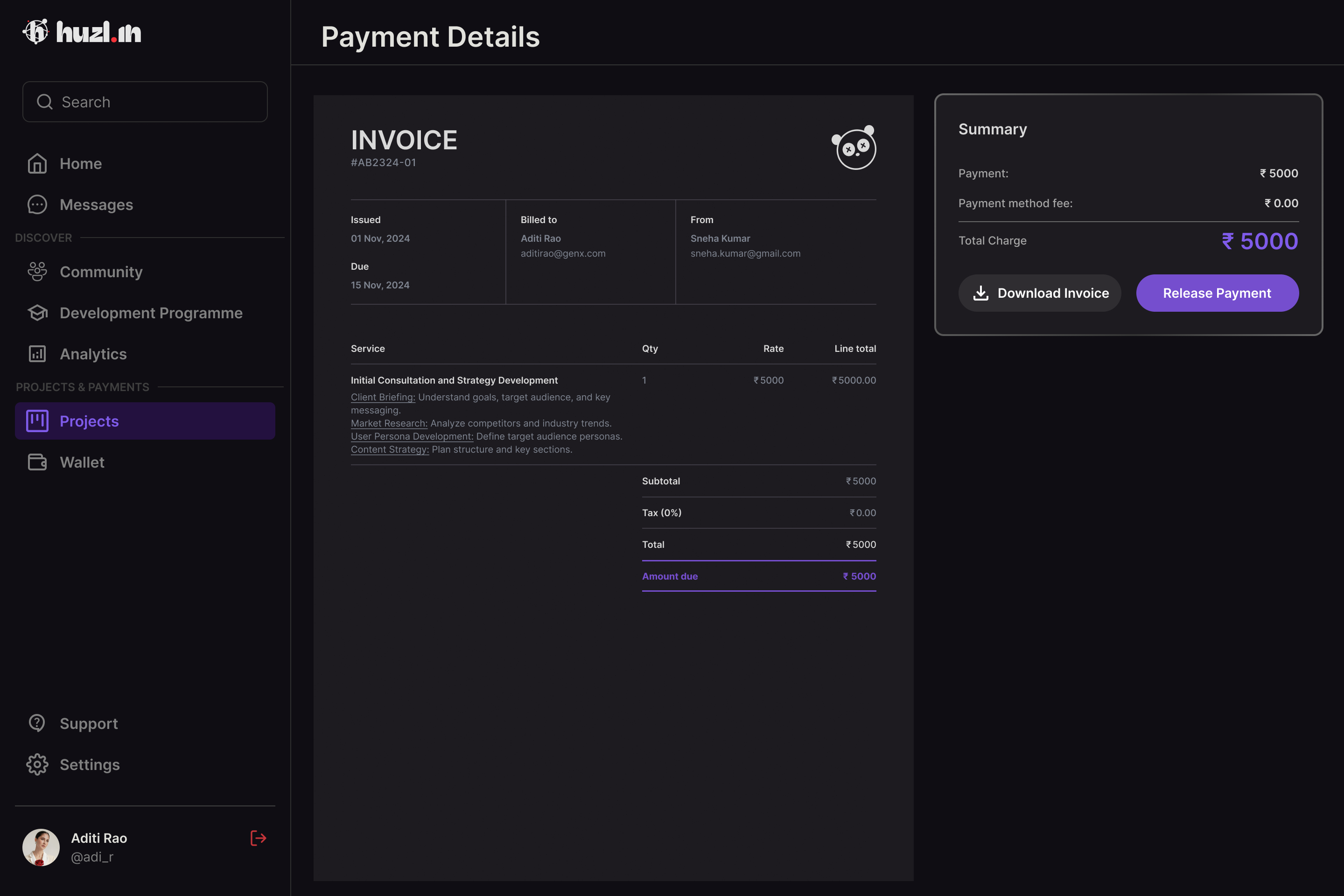 Secure Payments & Milestones